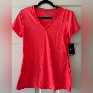 Nike Women's Neon Pink Dri-Fit Tee